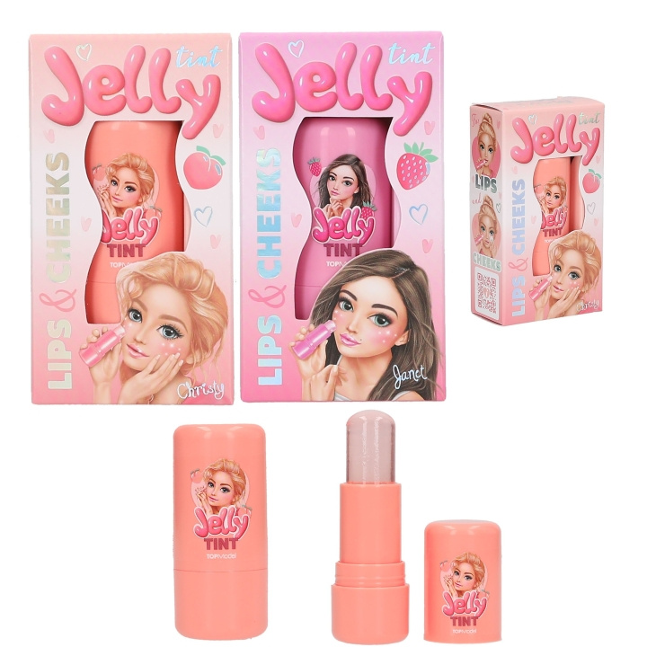 TOPModel TOPModel Jelly Stick Cheeks & Lips - Rosa eller Aprikos - 7,2 gram i gruppen SKÖNHET & HÄLSA / Makeup / Läppar / Läppstift hos TP E-commerce Nordic AB (D19463)