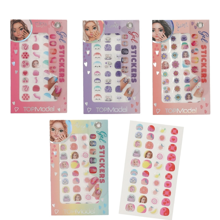 TOPModel Gel Nail Stickers - BEAUTY and ME i gruppen LEKSAKER, BARN- & BABYPRODUKTER / Leksaker / Dockor & Tillbehör hos TP E-commerce Nordic AB (D19466)