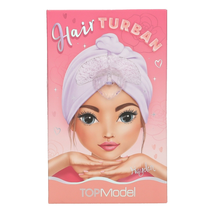 TOPModel Hårturban BEAUTY and ME - Mjukt lila i gruppen LEKSAKER, BARN- & BABYPRODUKTER / Leksaker / Dockor & Tillbehör hos TP E-commerce Nordic AB (D19478)