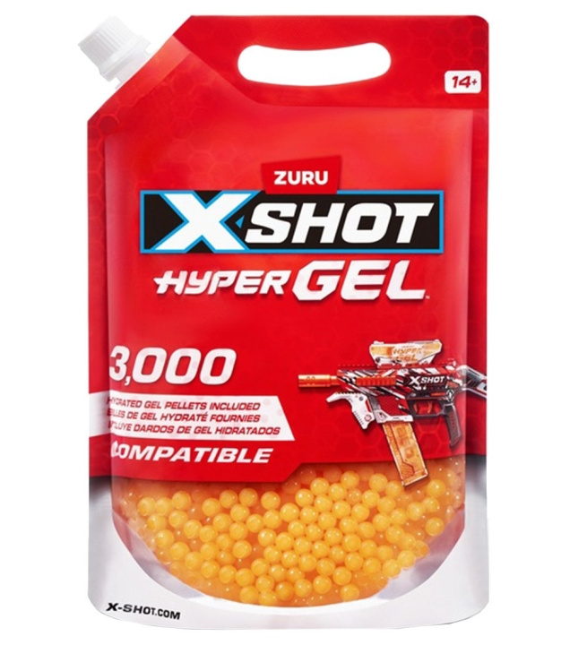 X-Shot HYPER GEL - Hydratiserad Gellet Refill Foilbag (36810SQ1) i gruppen LEKSAKER, BARN- & BABYPRODUKTER / Leksaker / Actionlek hos TP E-commerce Nordic AB (D19492)