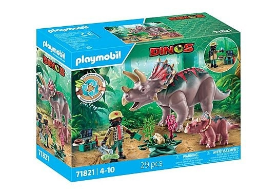 Playmobil Familjen Triceratops (71821) i gruppen LEKSAKER, BARN- & BABYPRODUKTER / Leksaker / Lekset hos TP E-commerce Nordic AB (D19500)