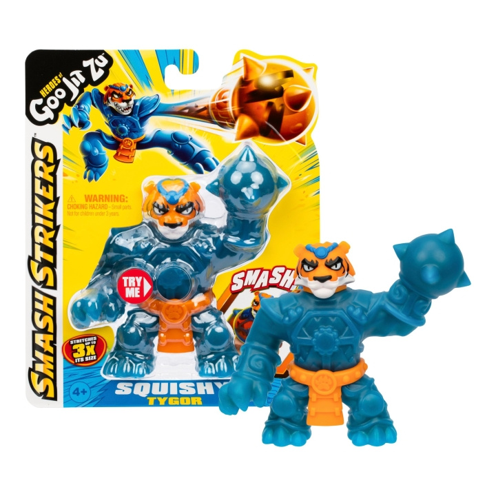 Goo Jit Zu Smash Strikers Tygor - (42795) i gruppen LEKSAKER, BARN- & BABYPRODUKTER / Leksaker / Figurer, Miniatyrer & tillbehör hos TP E-commerce Nordic AB (D19511)