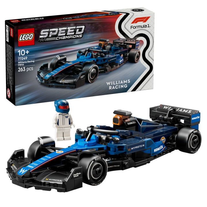 LEGO Speed Champions - Williams Racing FW46 F1® Racerbil (77249) i gruppen LEKSAKER, BARN- & BABYPRODUKTER / Leksaker / Byggleksaker / Lego hos TP E-commerce Nordic AB (D19531)
