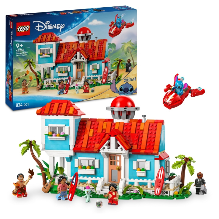 LEGO Disney Classic - Lilo och Stitch Strandhus (43268) i gruppen LEKSAKER, BARN- & BABYPRODUKTER / Leksaker / Byggleksaker / Lego hos TP E-commerce Nordic AB (D19533)