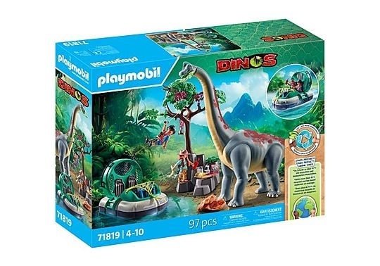 Playmobil Brachiosaurus med svävare (71819) i gruppen LEKSAKER, BARN- & BABYPRODUKTER / Leksaker / Lekset hos TP E-commerce Nordic AB (D19557)