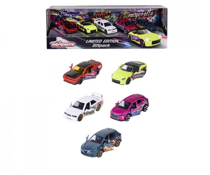 Majorette Limited Edition 11 - Presentförpackning med 5 bilar (212054039) i gruppen LEKSAKER, BARN- & BABYPRODUKTER / Leksaker / Leksaksbilar & andra fordon hos TP E-commerce Nordic AB (D19568)