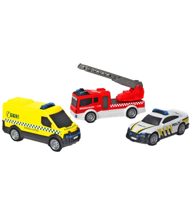 Dickie Toys SOS Team Set - danska (203712015018) i gruppen LEKSAKER, BARN- & BABYPRODUKTER / Leksaker / Lekset hos TP E-commerce Nordic AB (D19571)