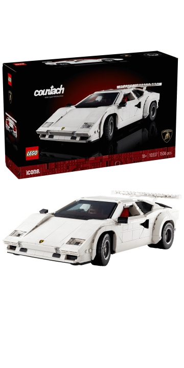 LEGO Ikoner - Lamborghini Countach 5000 Quattrovalvole (10337.) i gruppen LEKSAKER, BARN- & BABYPRODUKTER / Leksaker / Byggleksaker / Lego hos TP E-commerce Nordic AB (D19597)
