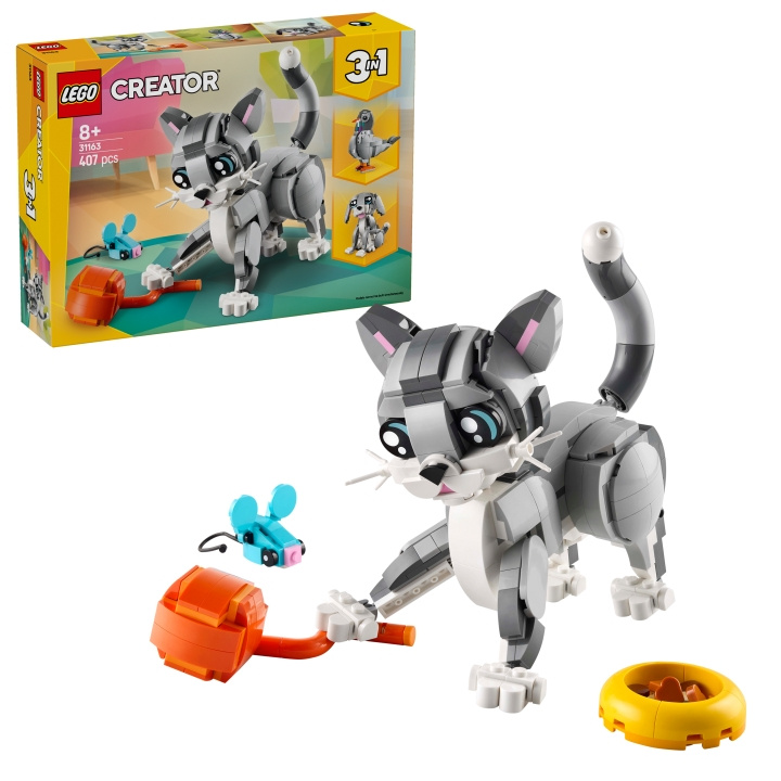 LEGO LEGO Skapare - Lekfull katt (31163) i gruppen LEKSAKER, BARN- & BABYPRODUKTER / Leksaker / Byggleksaker / Lego hos TP E-commerce Nordic AB (D19602)
