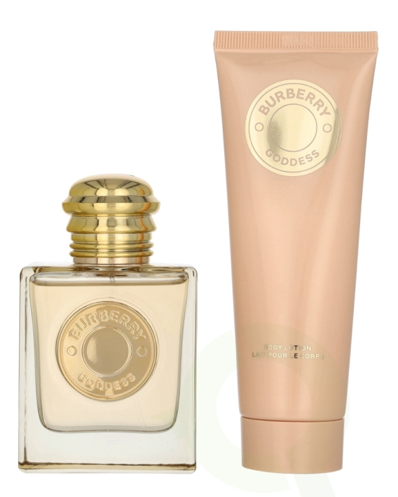 Burberry Goddess Giftset 125 ml Edp Spray 50ml/Body Lotion 75ml i gruppen SKÖNHET & HÄLSA / Presentkit / Presentkit För Henne hos TP E-commerce Nordic AB (D19632)