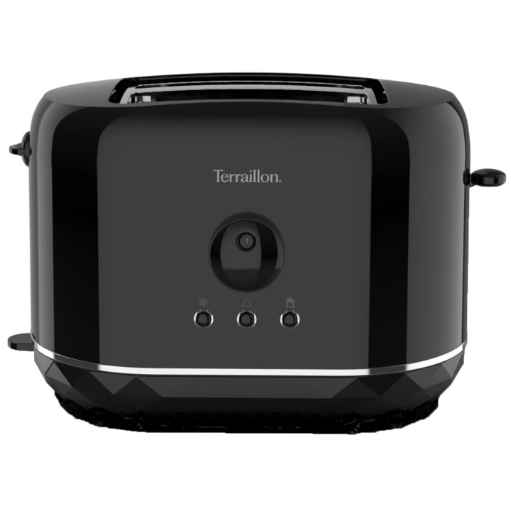 Terraillon Brödrost Diamond 2 Skivor svart i gruppen HEM, HUSHÅLL & TRÄDGÅRD / Hushållsmaskiner / Brödrostar & Bordsgrillar / Brödrostar hos TP E-commerce Nordic AB (D19685)