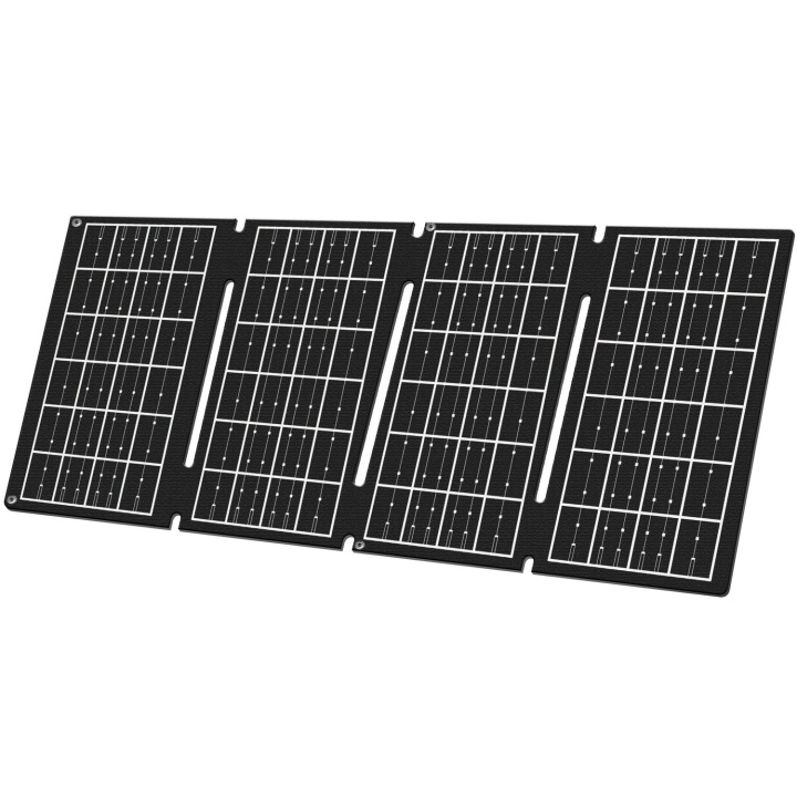 LogiLink Vikbar solcellspanel med USB-laddare 1x USB-C, 1 x USB-A 15W i gruppen SPORT, FRITID & HOBBY / Friluftsliv / Solcellsladdning hos TP E-commerce Nordic AB (D19703)