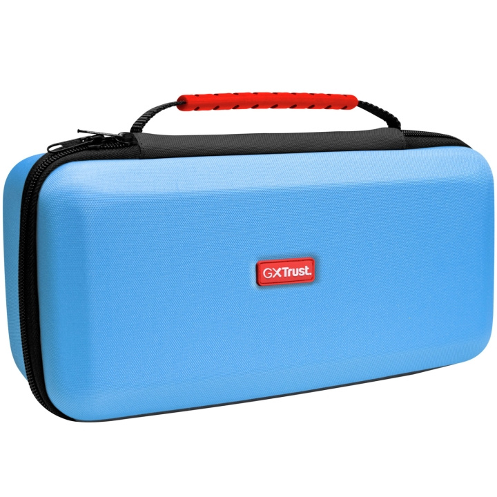 Trust GXT 1252B XL Hardcase Nintendo Switch 2 Blå i gruppen HEMELEKTRONIK / Spelkonsoler & Tillbehör / Nintendo Switch / Tillbehör hos TP E-commerce Nordic AB (D19741)