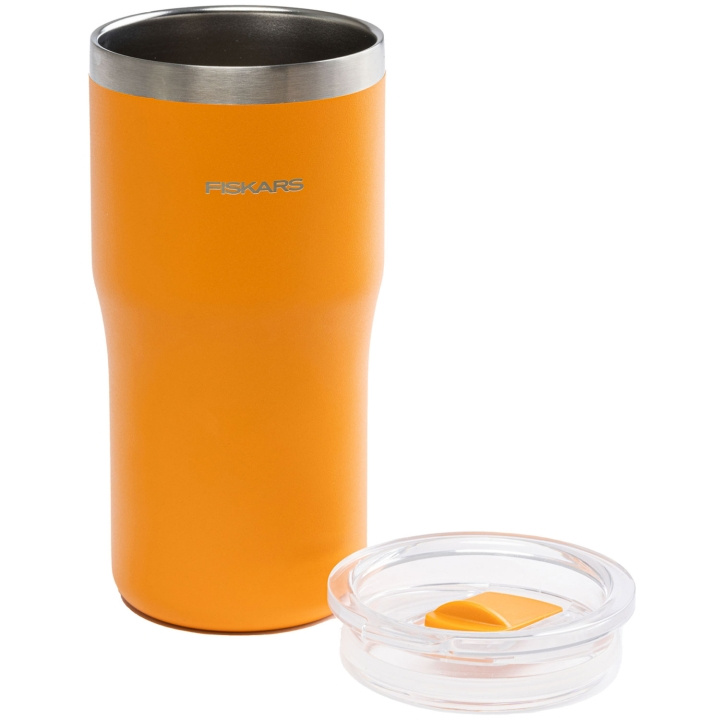 Fiskars Termosmugg orange 0,5 liter On-the-go mug i gruppen SPORT, FRITID & HOBBY / Friluftsliv / Termosar & Vattenflaskor hos TP E-commerce Nordic AB (D19757)