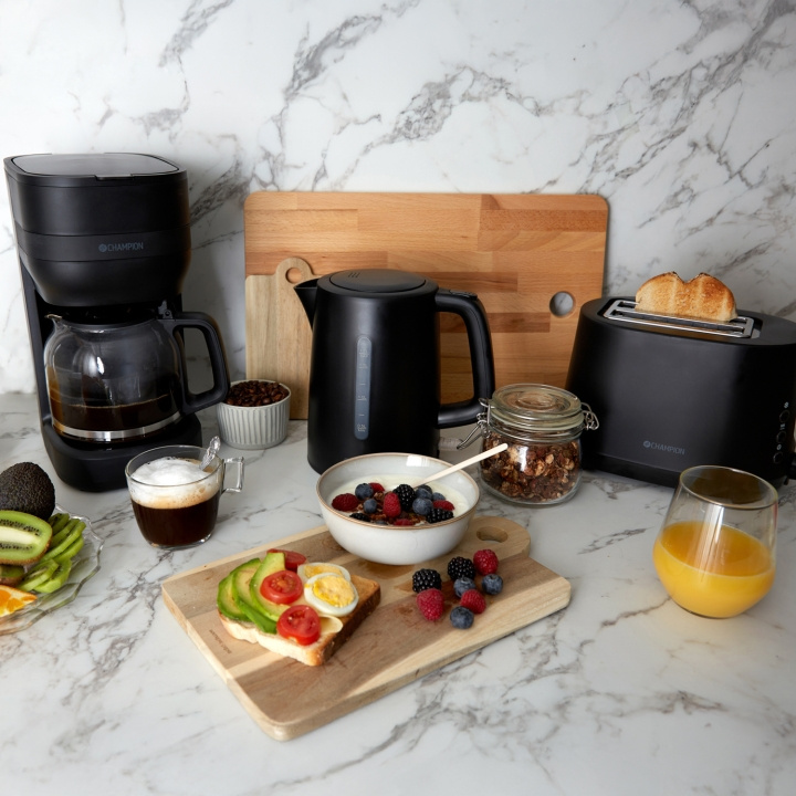 Champion Paket Frukostserie Matte Black Series i gruppen HEM, HUSHÅLL & TRÄDGÅRD / Köksredskap / Övriga köksredskap hos TP E-commerce Nordic AB (D19761)