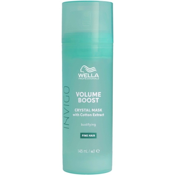 Wella Professionals Invigo Volume Boost Crystal Mask 145ml i gruppen SKÖNHET & HÄLSA / Hår & Styling / Hårvårdsprodukter / Hårinpackning hos TP E-commerce Nordic AB (D19786)