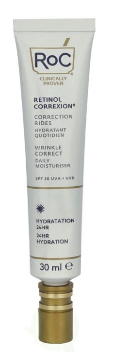 ROC Retinol Correxion Wrinkle Correct Moisturiser SPF30 30 ml i gruppen SKÖNHET & HÄLSA / Hudvård / Solskydd & Tanning / Solskydd hos TP E-commerce Nordic AB (D19831)