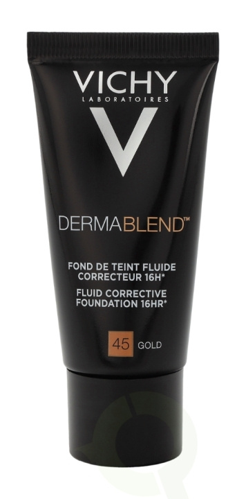 Vichy Dermablend Corrective Foundation 16Hr SPF35 30 ml #45 Gold- All Skin Types i gruppen SKÖNHET & HÄLSA / Makeup / Basmakeup / Foundation hos TP E-commerce Nordic AB (D19898)