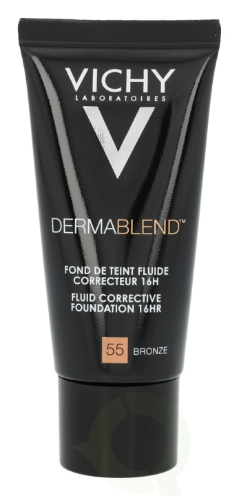 Vichy Dermablend Corrective Foundation 16Hr SPF35 30 ml #55 Bronze / All Skin Types i gruppen SKÖNHET & HÄLSA / Makeup / Basmakeup / Foundation hos TP E-commerce Nordic AB (D19899)