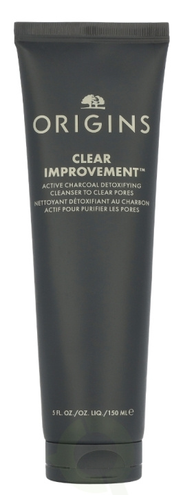Origins Clear Improvement Zero Oil Active Charcoal Cleanser 150 ml i gruppen SKÖNHET & HÄLSA / Hudvård / Ansiktsvård / Dagkräm hos TP E-commerce Nordic AB (D19907)