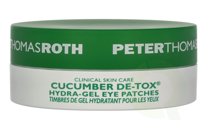 P.T. Roth Cucumber De-Tox Hydra-Gel Eye Patches 45 g 15 Pairs (30 patches) + Spatula i gruppen SKÖNHET & HÄLSA / Makeup / Ögon & Ögonbryn / Ögonbrynsgel hos TP E-commerce Nordic AB (D19920)