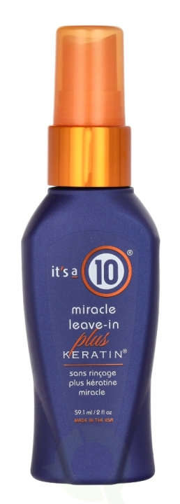 It\'s a 10 Miracle Leave-In Plus Keratin 59.1 ml i gruppen SKÖNHET & HÄLSA / Hår & Styling / Hårvårdsprodukter / Hårinpackning hos TP E-commerce Nordic AB (D19943)