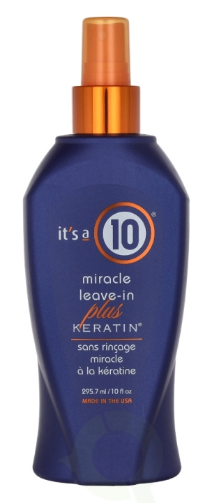 It\'s a 10 Miracle Leave-In Plus Keratin 295.7 ml i gruppen SKÖNHET & HÄLSA / Hår & Styling / Hårvårdsprodukter / Hårinpackning hos TP E-commerce Nordic AB (D19944)