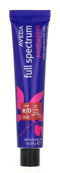 Aveda Full Spectrum Permanent Vegan Pure Tone Hair Color 28 g Dark Red Orange i gruppen SKÖNHET & HÄLSA / Hår & Styling / Hårvårdsprodukter / Hårfärg / Hårfärg & Färgbomb hos TP E-commerce Nordic AB (D19955)