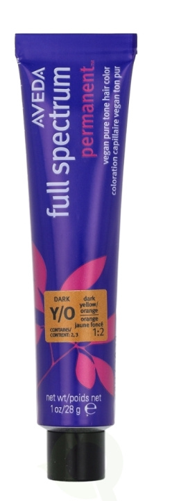 Aveda Full Spectrum Permanent Vegan Pure Tone Hair Color 28 g Dark Yellow / Orange i gruppen SKÖNHET & HÄLSA / Hår & Styling / Hårvårdsprodukter / Hårfärg / Hårfärg & Färgbomb hos TP E-commerce Nordic AB (D19956)
