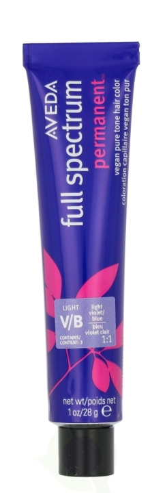 Aveda Full Spectrum Permanent Vegan Pure Tone Hair Color 28 g Light Violet Blue i gruppen SKÖNHET & HÄLSA / Hår & Styling / Hårvårdsprodukter / Hårfärg / Hårfärg & Färgbomb hos TP E-commerce Nordic AB (D19959)