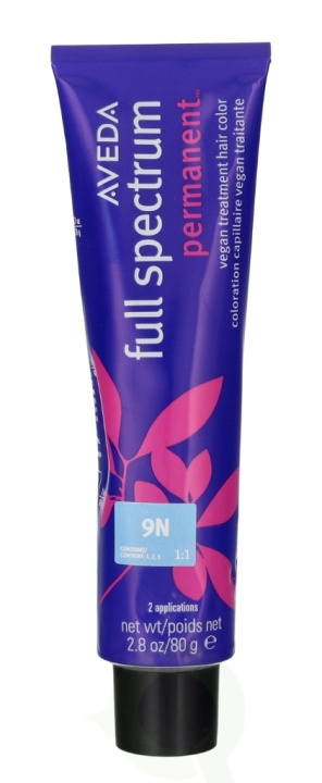 Aveda Full Spectrum Permanent Vegan Pure Tone Hair Color 80 g 9N i gruppen SKÖNHET & HÄLSA / Hår & Styling / Hårvårdsprodukter / Hårfärg / Hårfärg & Färgbomb hos TP E-commerce Nordic AB (D19968)