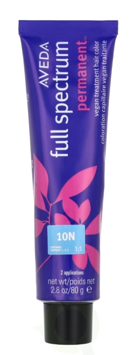 Aveda Full Spectrum Permanent Vegan Pure Tone Hair Color 80 g 10N i gruppen SKÖNHET & HÄLSA / Hår & Styling / Hårvårdsprodukter / Hårfärg / Hårfärg & Färgbomb hos TP E-commerce Nordic AB (D19969)