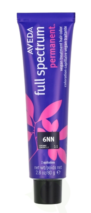Aveda Full Spectrum Permanent Vegan Pure Tone Hair Color 80 g 6NN i gruppen SKÖNHET & HÄLSA / Hår & Styling / Hårvårdsprodukter / Hårfärg / Hårfärg & Färgbomb hos TP E-commerce Nordic AB (D19972)