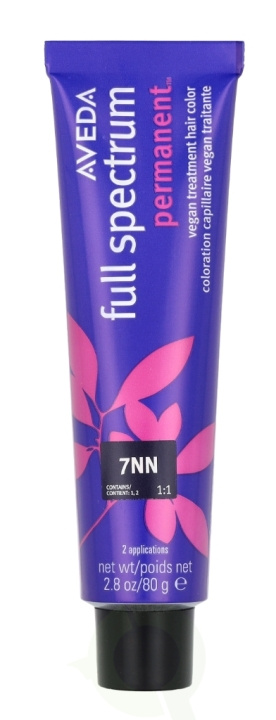 Aveda Full Spectrum Permanent Vegan Pure Tone Hair Color 80 g 7NN i gruppen SKÖNHET & HÄLSA / Hår & Styling / Hårvårdsprodukter / Hårfärg / Hårfärg & Färgbomb hos TP E-commerce Nordic AB (D19973)