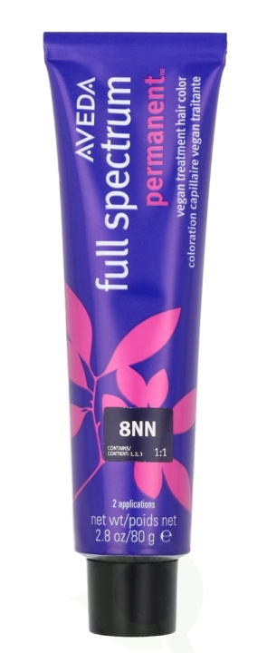 Aveda Full Spectrum Permanent Vegan Pure Tone Hair Color 80 g 8NN i gruppen SKÖNHET & HÄLSA / Hår & Styling / Hårvårdsprodukter / Hårfärg / Hårfärg & Färgbomb hos TP E-commerce Nordic AB (D19974)