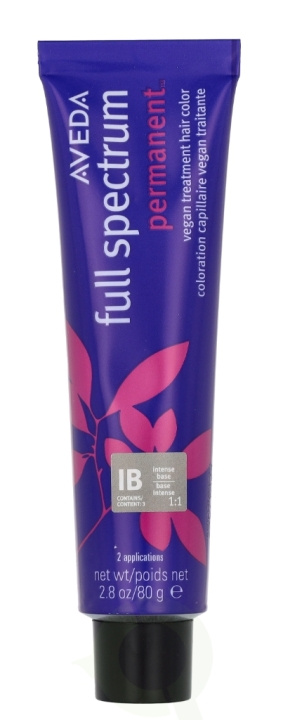 Aveda Full Spectrum Permanent Vegan Pure Tone Hair Color 80 g Intense Base i gruppen SKÖNHET & HÄLSA / Hår & Styling / Hårvårdsprodukter / Hårfärg / Hårfärg & Färgbomb hos TP E-commerce Nordic AB (D19977)