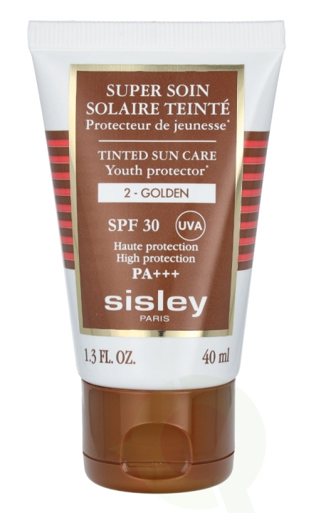 Sisley Tinted Sun Care SPF30 40 ml #02 Golden i gruppen SKÖNHET & HÄLSA / Hudvård / Solskydd & Tanning / Solskydd hos TP E-commerce Nordic AB (D20053)