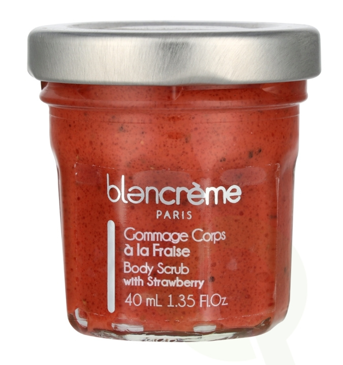 Blancreme Body Scrub 40 ml With Strawberry i gruppen SKÖNHET & HÄLSA / Hudvård / Ansiktsvård / Skrubb / Peeling hos TP E-commerce Nordic AB (D20078)