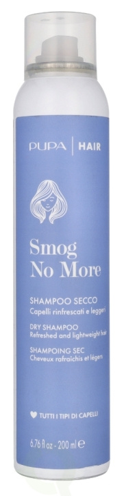 Pupa Milano Pupa Smog No More Dry Shampoo 200 ml i gruppen SKÖNHET & HÄLSA / Hår & Styling / Hårvårdsprodukter / Torrschampo hos TP E-commerce Nordic AB (D20084)