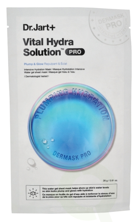 Dr. Jart + Dermask Pro Vital Hydra Solution 26 g i gruppen SKÖNHET & HÄLSA / Hudvård / Ansiktsvård / Masker hos TP E-commerce Nordic AB (D20110)