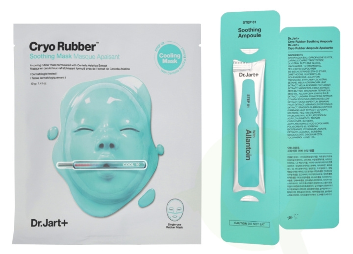 Dr. Jart + Cryo Rubber Soothing Mask 44 g i gruppen SKÖNHET & HÄLSA / Hudvård / Ansiktsvård / Masker hos TP E-commerce Nordic AB (D20112)