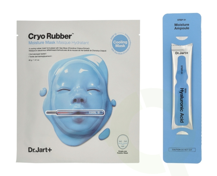 Dr. Jart + Cryo Rubber Moisture Mask 44 g i gruppen SKÖNHET & HÄLSA / Hudvård / Ansiktsvård / Masker hos TP E-commerce Nordic AB (D20113)