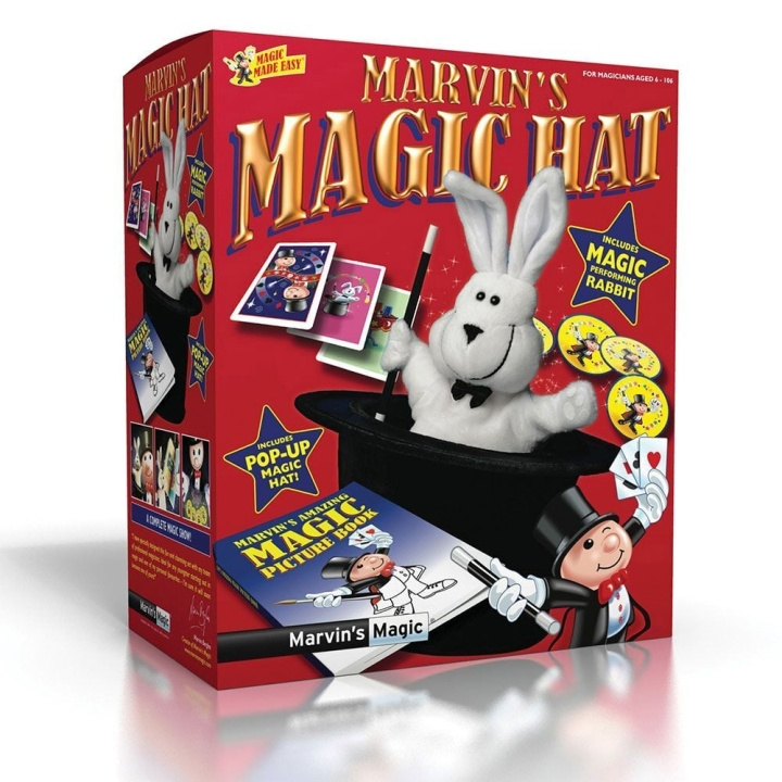 Marvin\'s Magic Kanin och hög hatt (MME003) i gruppen LEKSAKER, BARN- & BABYPRODUKTER / Leksaker / Lekset hos TP E-commerce Nordic AB (D20210)