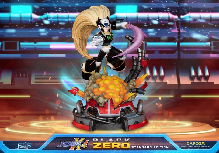 First4Figures Mega Man X (Black Zero) RESIN Staty i gruppen SPORT, FRITID & HOBBY / Roliga prylar / Samlarobjekt hos TP E-commerce Nordic AB (D20222)