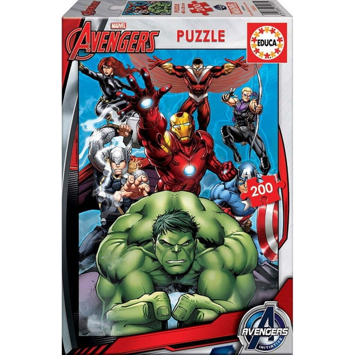 Educa Pussel - 200 Avengers (80-15933) i gruppen LEKSAKER, BARN- & BABYPRODUKTER / Leksaker / Barnpussel hos TP E-commerce Nordic AB (D20250)