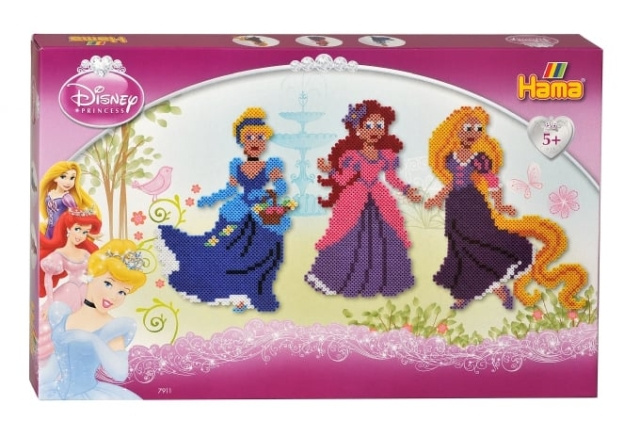 HAMA Beads Midi - Disney Princess presentförpackning - 6000 st (387911) i gruppen SPORT, FRITID & HOBBY / Hobby / Pärlor hos TP E-commerce Nordic AB (D20267)