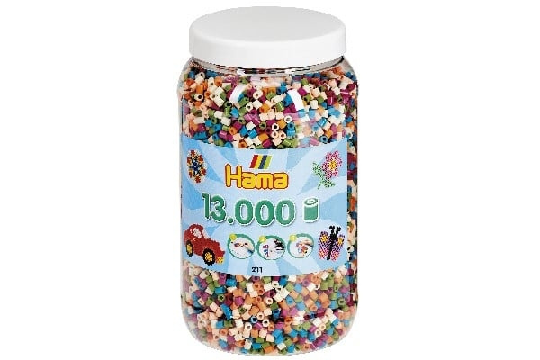 Hama Midi Pärlor 13000stk Mix 58 - (381158) i gruppen SPORT, FRITID & HOBBY / Hobby / Pärlor hos TP E-commerce Nordic AB (D20279)