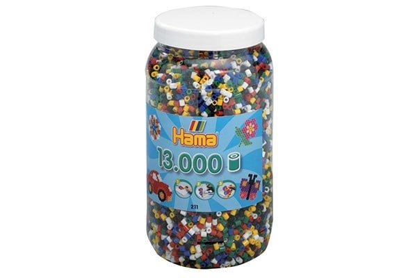 Hama Midi Pärlor 13000stk Mix 66 - (381166) i gruppen SPORT, FRITID & HOBBY / Hobby / Pärlor hos TP E-commerce Nordic AB (D20280)