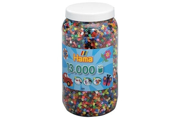 Hama Midi Pärlor 13000 st Mix 68 - (381168) i gruppen SPORT, FRITID & HOBBY / Hobby / Pärlor hos TP E-commerce Nordic AB (D20281)
