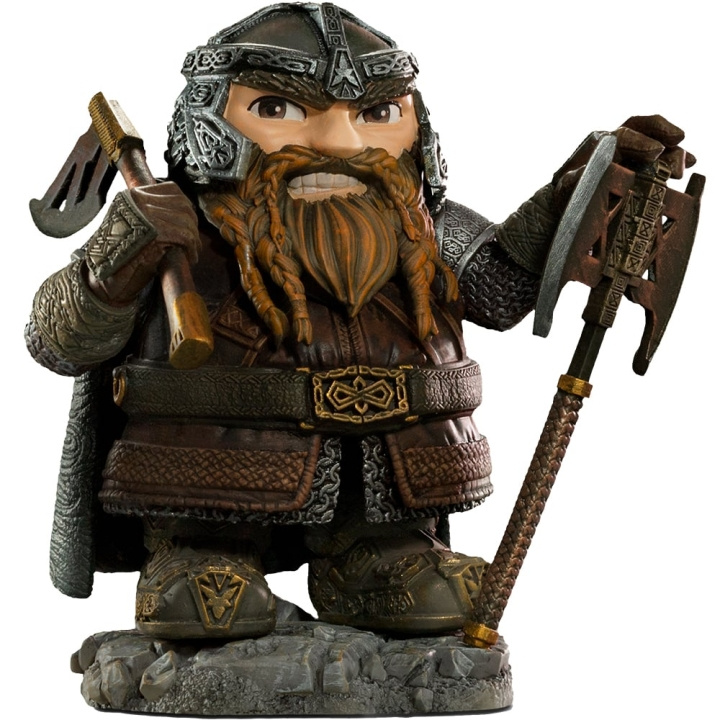 Lord of the Rings Iron Studios & Minico Lord of the Rings - Gimli-figur i gruppen SPORT, FRITID & HOBBY / Roliga prylar / Samlarobjekt hos TP E-commerce Nordic AB (D20292)